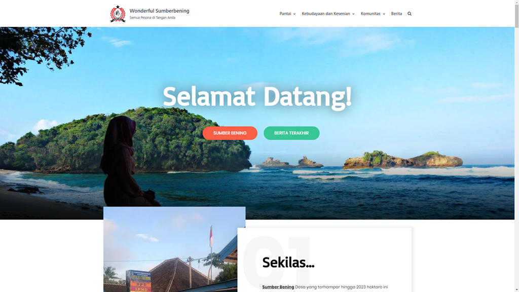 Website Resmi Desa Sumber Bening